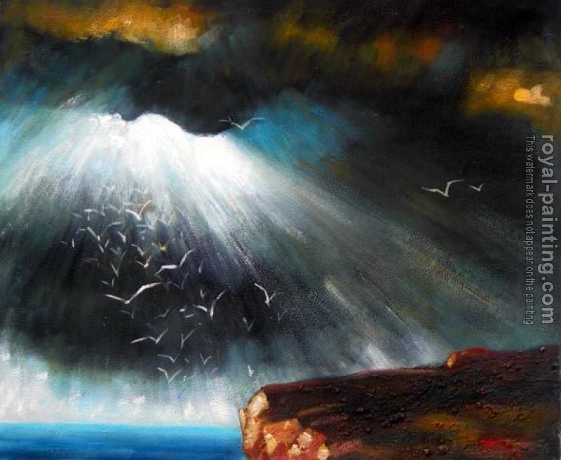 Hand Painted : Modern oil painting Hand Painted : Modern oil painting